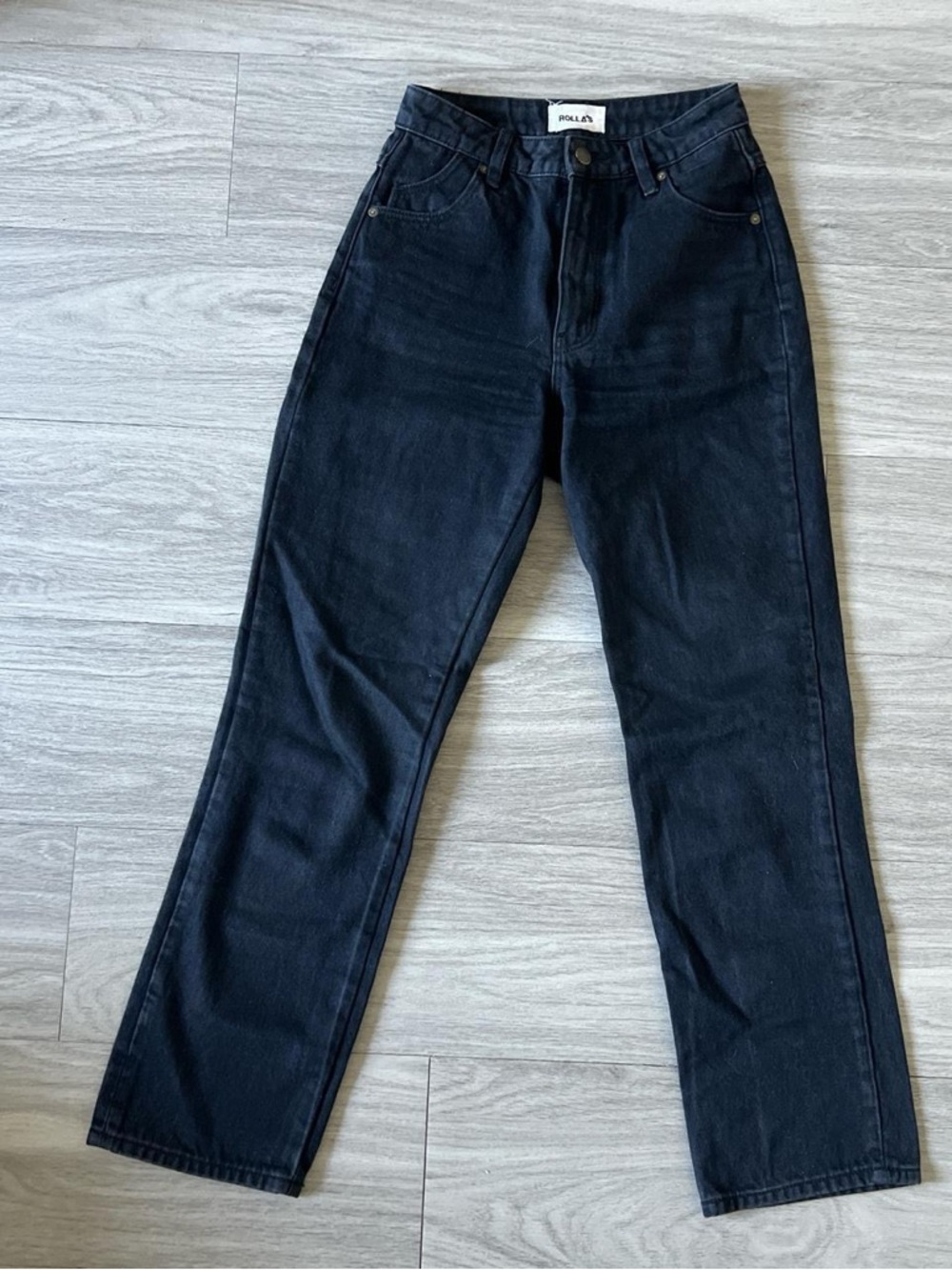 ROLLA'S Black cropped Jeans